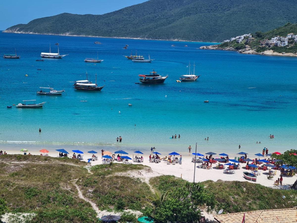 Cobertura Pe Na Areia Com Piscina Privativa E Vista Mar Na Praia Dos Anjos, Arraial Do Cabo, Para Ate 8 Pessoas Εξωτερικό φωτογραφία