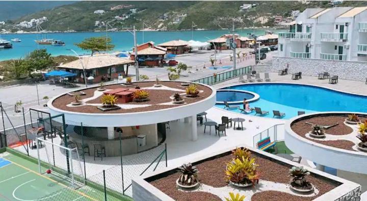 Cobertura Pe Na Areia Com Piscina Privativa E Vista Mar Na Praia Dos Anjos, Arraial Do Cabo, Para Ate 8 Pessoas Εξωτερικό φωτογραφία